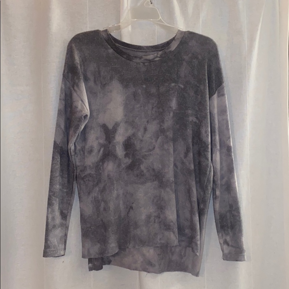 Tie-Dye Long Sleeve Sweater